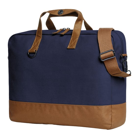 Halfar Life Laptoptas (Marine / Bruin) - Image 3