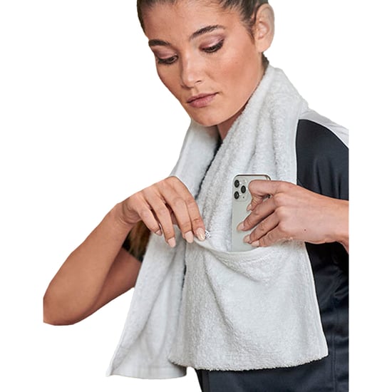 Towel City Zak Gym Towel (Wit) - Image 2