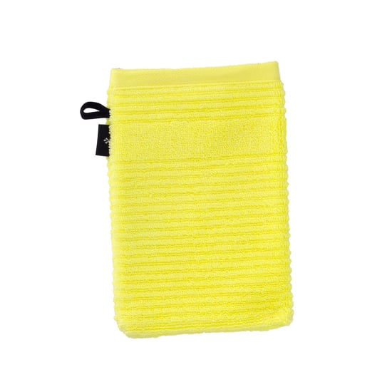 Vossen Morgen Badstof Washandschoen (Elektrisch Geel) - Image 2