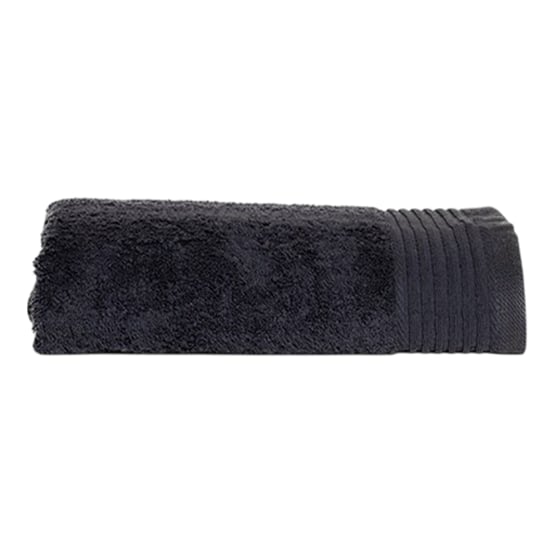 The One Towelling Handdoek Deluxe 60 (Antraciet) - Image 1