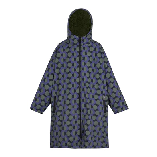Regatta Kinder/Kids Orla Kiely Gevlekte Veranderjas (Blauw/Donkere Olijf) - Image 1