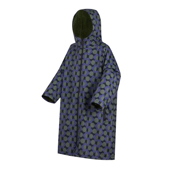 Regatta Kinder/Kids Orla Kiely Gevlekte Veranderjas (Blauw/Donkere Olijf) - Image 3