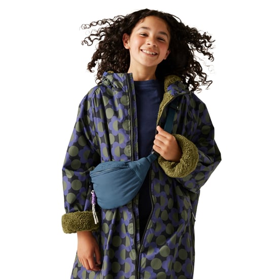 Regatta Kinder/Kids Orla Kiely Gevlekte Veranderjas (Blauw/Donkere Olijf) - Image 4