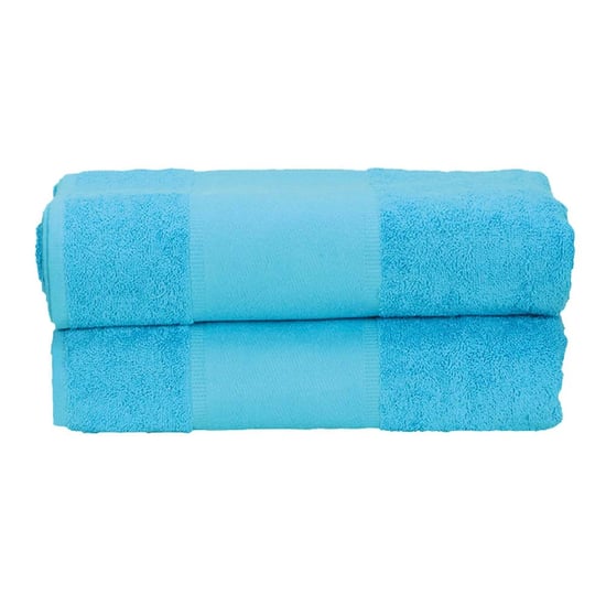 ARTG Print-Me Badhanddoek (Aqua Blauw) - Image 2