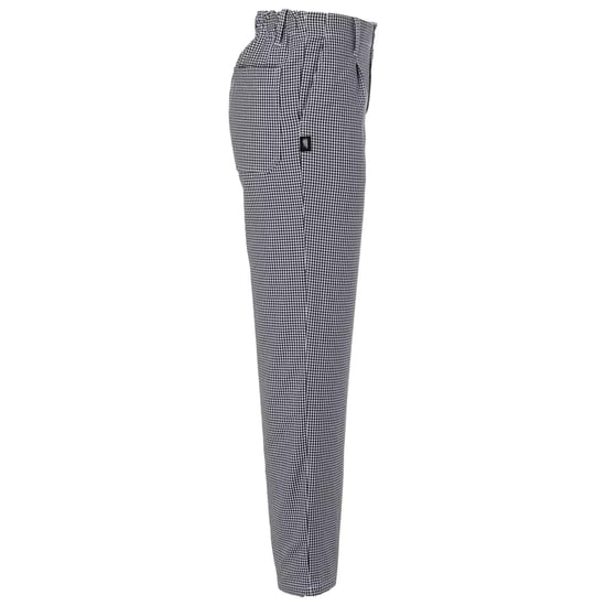 Karlowsky Unisex Basis koksbroek voor volwassenen (Zwart/Wit) - Image 3