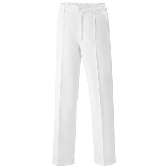 Exner Unisex koksbroek voor volwassenen (Wit) - Image 1