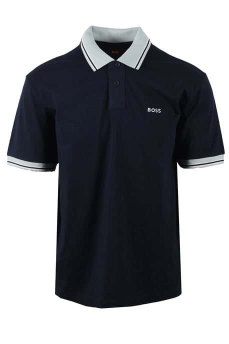 Boss Orange BLOCKS POLO DARK BLUE - Image 1