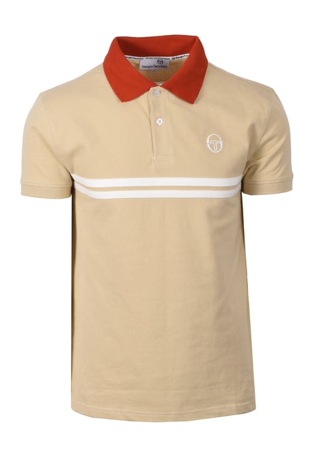 SEREGIO TACCHINI SUPERMAC POLO MOJAVE DESERT/ROOIBOS TEA/GARDENIA - Image 1