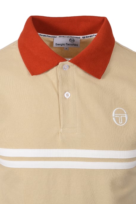 SEREGIO TACCHINI SUPERMAC POLO MOJAVE DESERT/ROOIBOS TEA/GARDENIA - Image 2