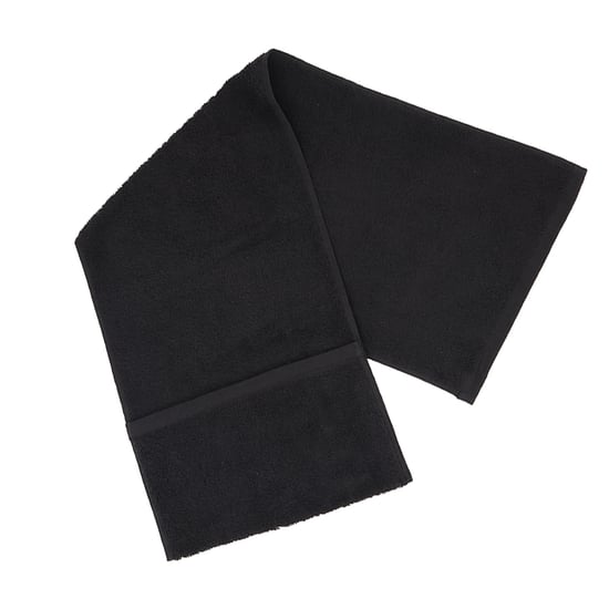 Towel City Zak Gym Towel (Zwart) - Image 3