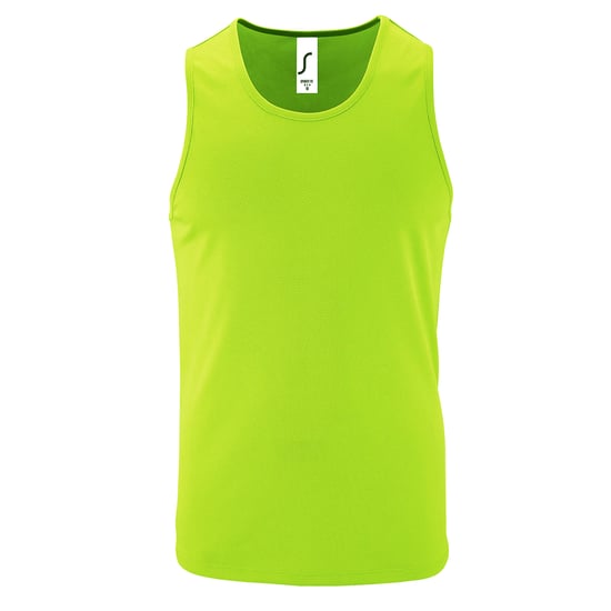 SOLS Heren Sportieve Tank Top (Neon Groen) - Image 1