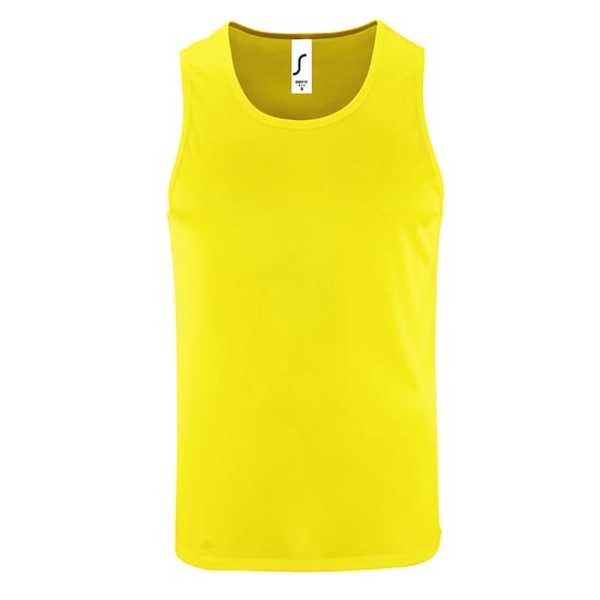 SOLS Heren Sportieve Tank Top (Neon geel) - Image 1