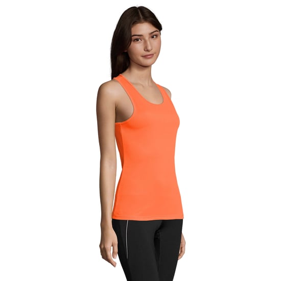 SOLS Dames/Dames Sporty Tank Top (Neon Oranje) - Image 3