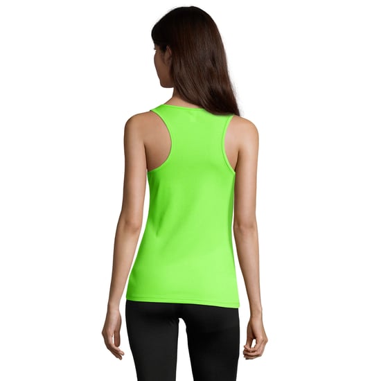 SOLS Dames/Dames Sporty Tank Top (Neon Groen) - Image 2