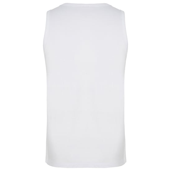 Roly Heren Texas Plain Tank Top (Wit) - Image 2