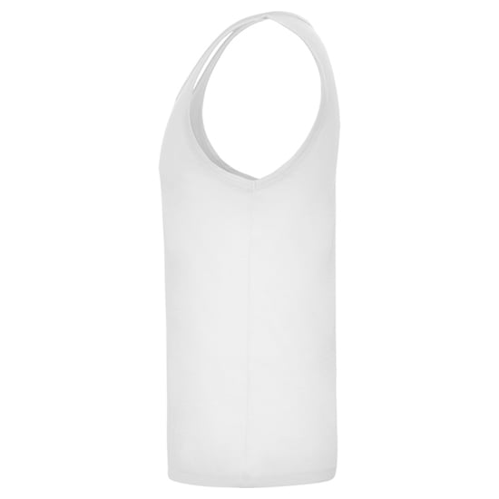 Roly Heren Texas Plain Tank Top (Wit) - Image 3