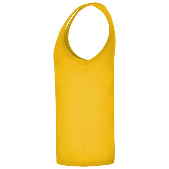 Roly Heren Texas Plain Tank Top (Goudgeel) - Image 3