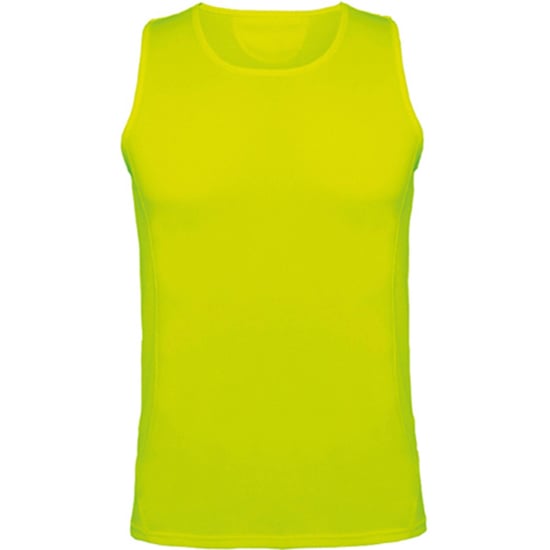 Roly Heren André Tanktop (Fluorescerend Geel) - Image 1