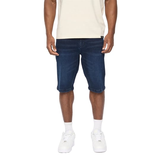 Crosshatch Heren Hammersmith Denim Shorts (Donker Was) - Image 1