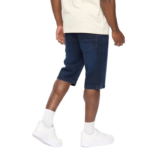 Crosshatch Heren Hammersmith Denim Shorts (Donker Was) - Image 2