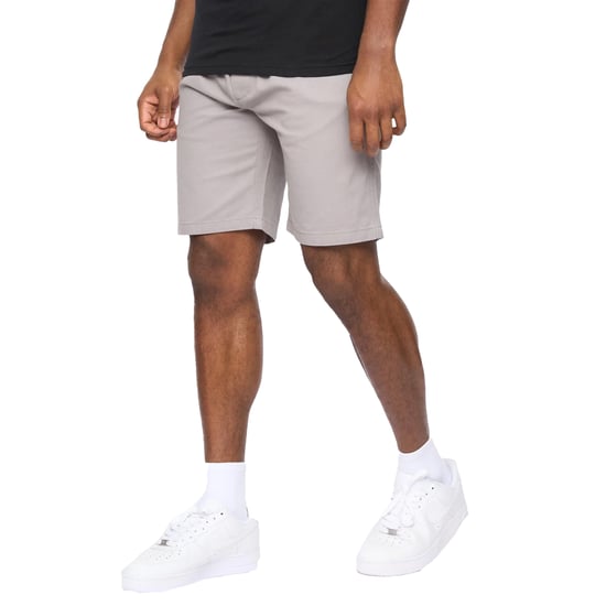 Crosshatch Heren Blansmoore Elastische Taille Shorts (Grijs) - Image 3