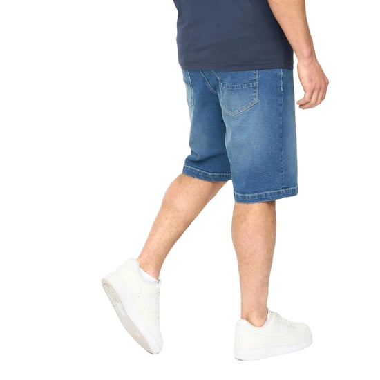 Crosshatch Heren Kamaline Denim Shorts (Tussentijdse wasbeurt) - Image 2