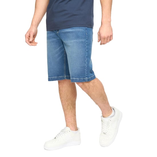 Crosshatch Heren Kamaline Denim Shorts (Tussentijdse wasbeurt) - Image 3