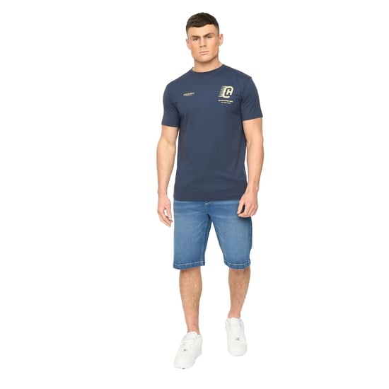Crosshatch Heren Kamaline Denim Shorts (Tussentijdse wasbeurt) - Image 4