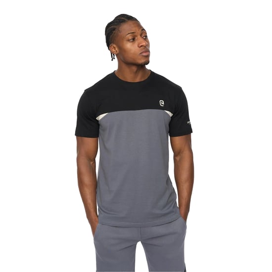 Crosshatch Mannen Castlebay T-Shirt (Slate) - Image 1