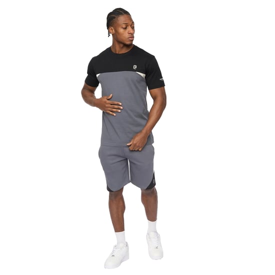 Crosshatch Mannen Castlebay T-Shirt (Slate) - Image 4