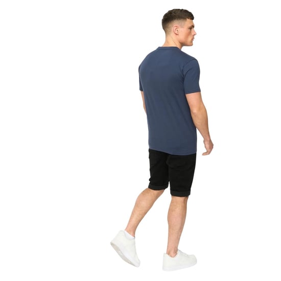 Crosshatch Mannen Protrax Katoenen T-Shirt (Marineblauw) - Image 2