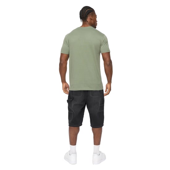 Crosshatch Heren Hallfell T-Shirt (Olijf) - Image 2