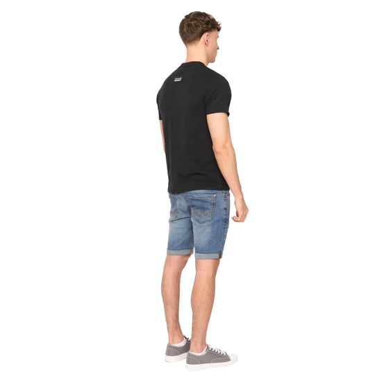 Duck and Cover Heren Lynnfold Katoenen Everyday T-Shirt (Zwart) - Image 2