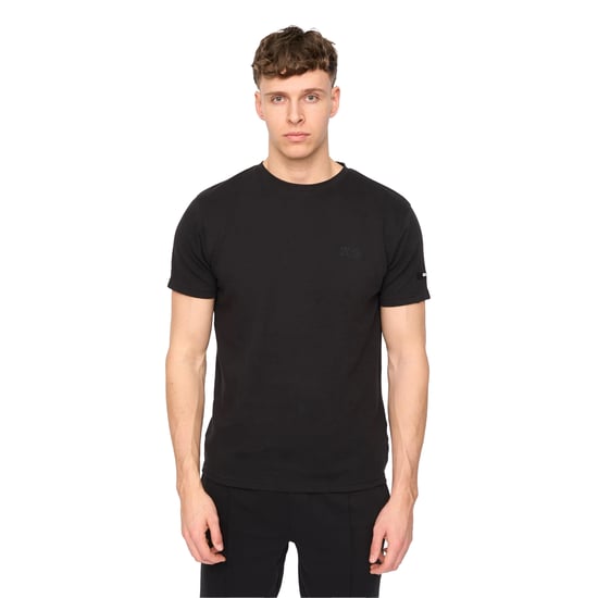 Duck and Cover Heren Sherborn T-Shirt (Zwart) - Image 1