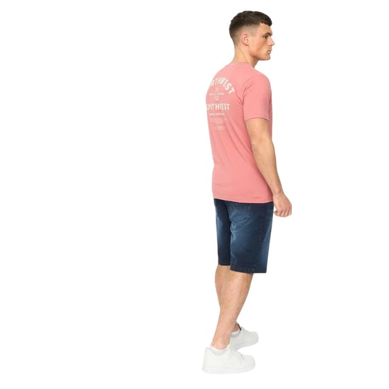 Crosshatch Heren Chittingtons T-Shirt (Roze) - Image 2