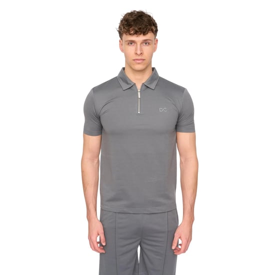 Duck and Cover Heren Medford Pintuck Everyday Polo en Shorts Set (Grijs) - Image 3