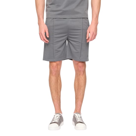 Duck and Cover Heren Medford Pintuck Everyday Polo en Shorts Set (Grijs) - Image 4