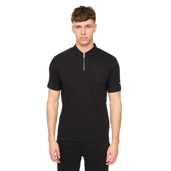Duck and Cover Heren Sherborn Katoenen Poloshirt (Zwart) - Image 1