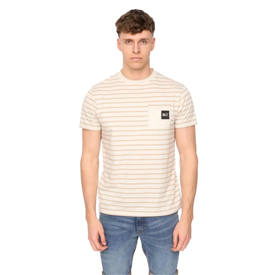 Duck and Cover Mannen Danversity T-Shirt (Stone) - Image 1