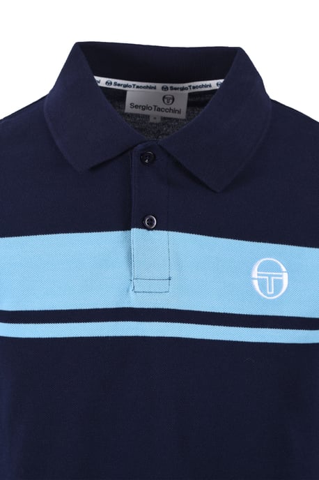 SERGIO TACCHINI YOUNG LINE POLO MARITIME BLUE/BALTIC SEA - Image 2