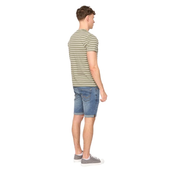 Duck and Cover Heren Danversity T-shirt (Olijf) - Image 2