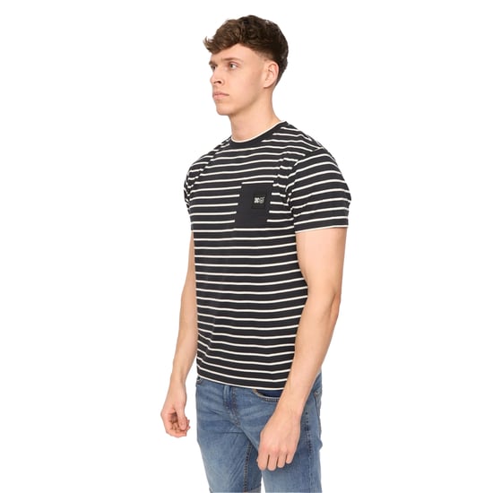 Duck and Cover Heren Danversity T-Shirt (Zwart) - Image 3
