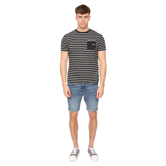 Duck and Cover Heren Danversity T-Shirt (Zwart) - Image 4