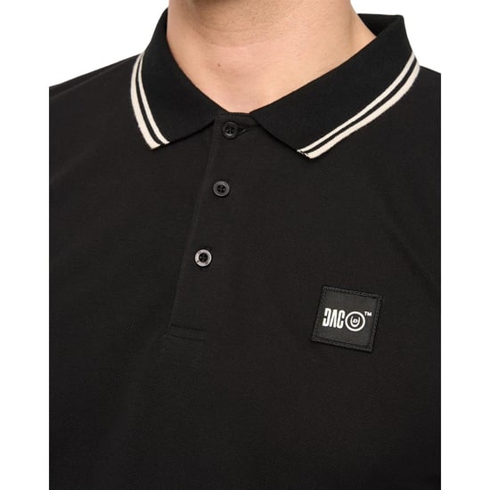 Duck and Cover Heren Wrentham Poloshirt (Zwart) - Image 3