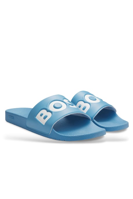 Boss Black ARYEH SLIDERS TURQUOISE AQUA - Image 2
