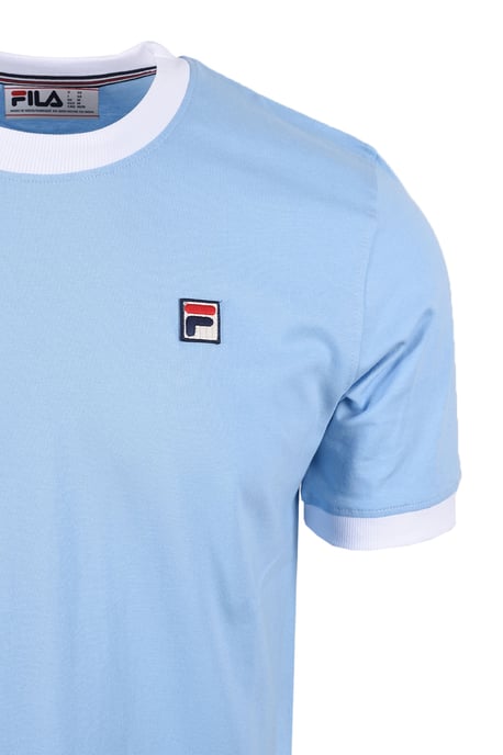 FILA MARCONI ESSENTIAL RINGER T-SHIRT FROZEN FJORD/WHITE - Image 2