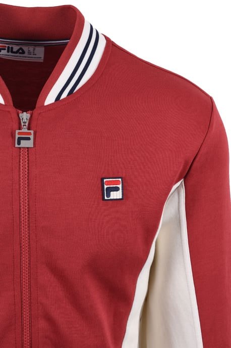 FILA SETTANTA TRACK JACKET GARNET/GARDENIA/FILA NAVY - Image 2