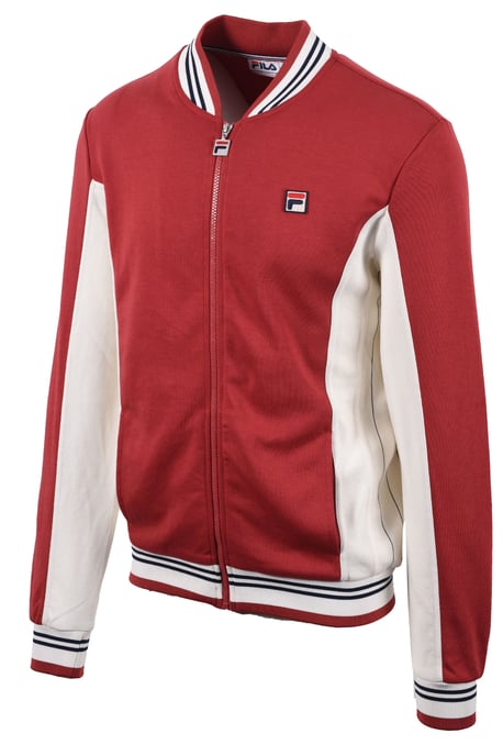 FILA SETTANTA TRACK JACKET GARNET/GARDENIA/FILA NAVY - Image 3