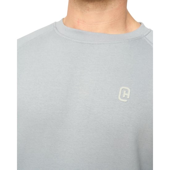 Crosshatch Heren Cresswill Sweatshirt (Staalblauw) - Image 3