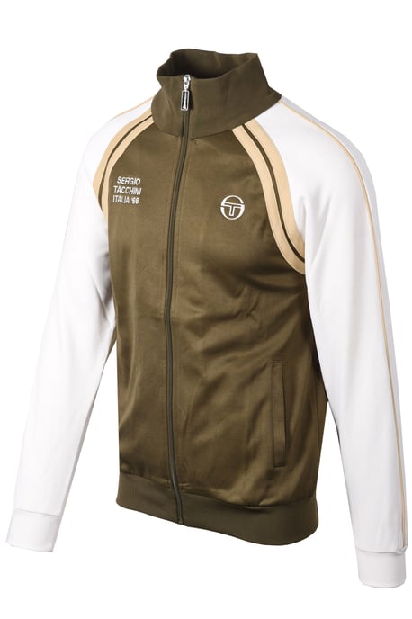 SERGIO TACCHINI GHIBLI DAVIS TRACK TOP DARK OLIVE/GARDENIA/MOJAVE DES - Image 2